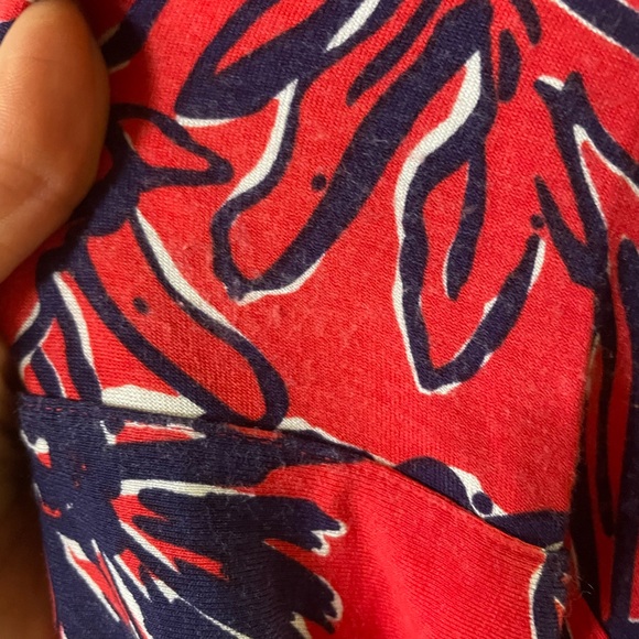 Lilly Pulitzer short sleeve wrap dress - Picture 9 of 11